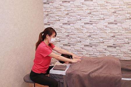 沐SPA養生会館の施術。安定した技術でリピーターが多い