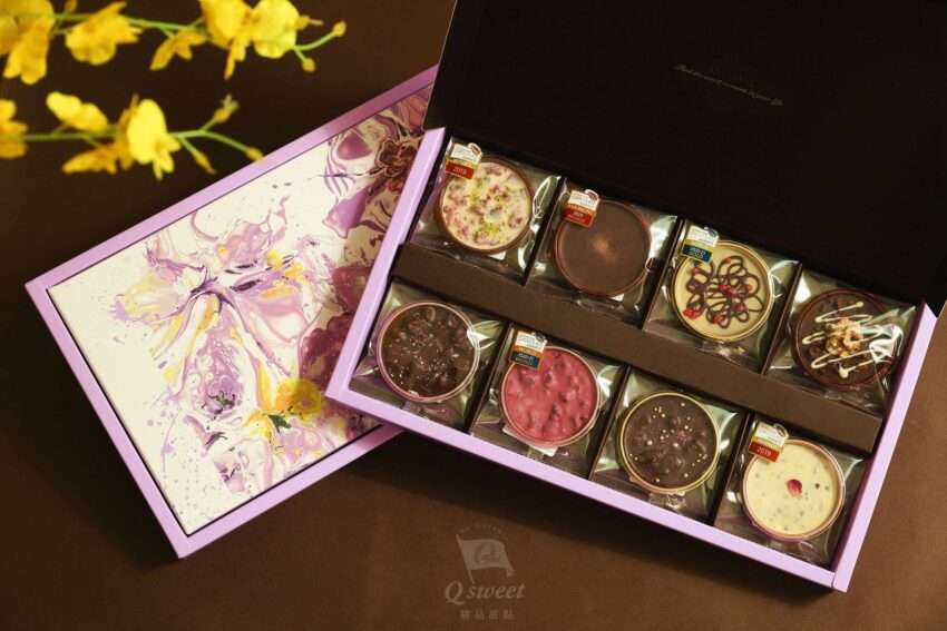 Q sweet巧克力菁點の個性的なフレーバーチョコレートのラインナップ