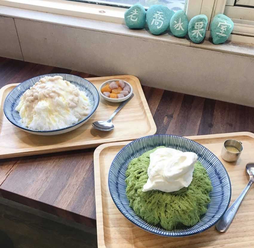 老喬冰菓室のかき氷