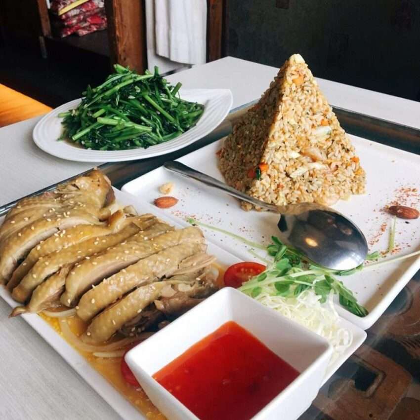 四爺レストランの料理