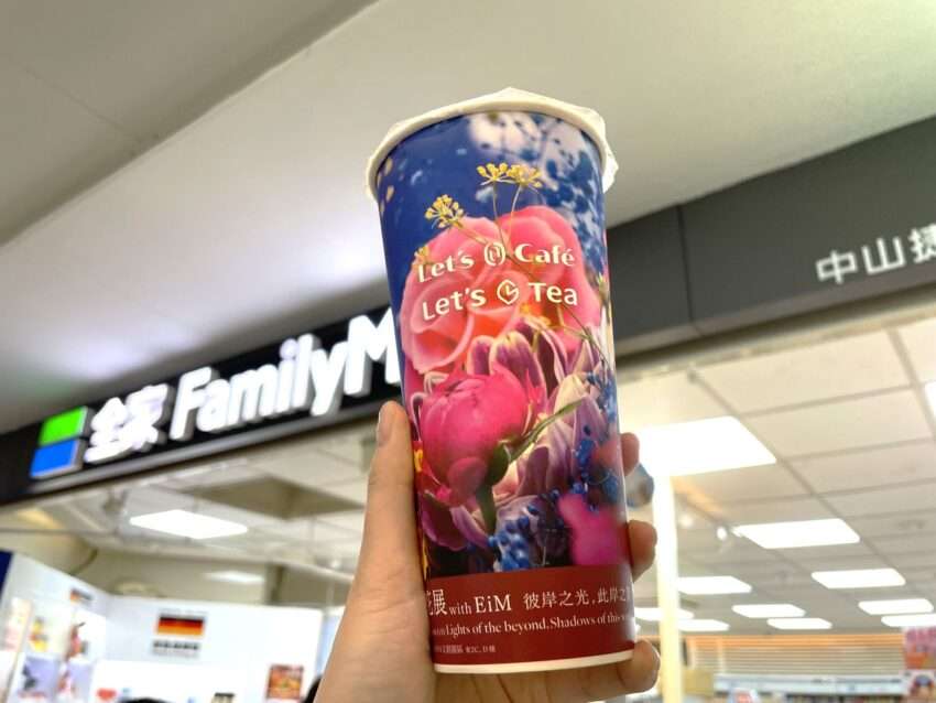 台湾ファミリーマートのLet's Caféドリンクメニュー