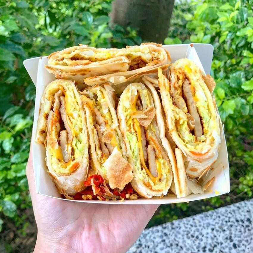 蛋要酷の手作り蛋餅