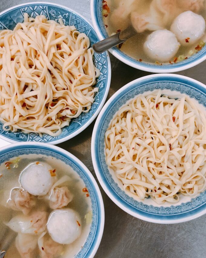 羅東帝爺廟口喥咕麺の喥咕麺