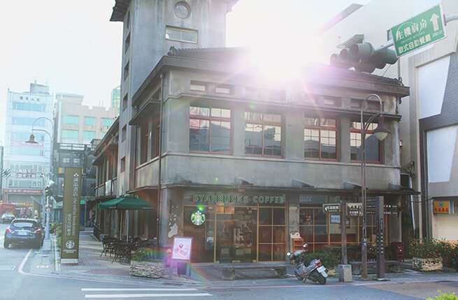虎尾門市の外観——雲林県虎尾の歴史的建物