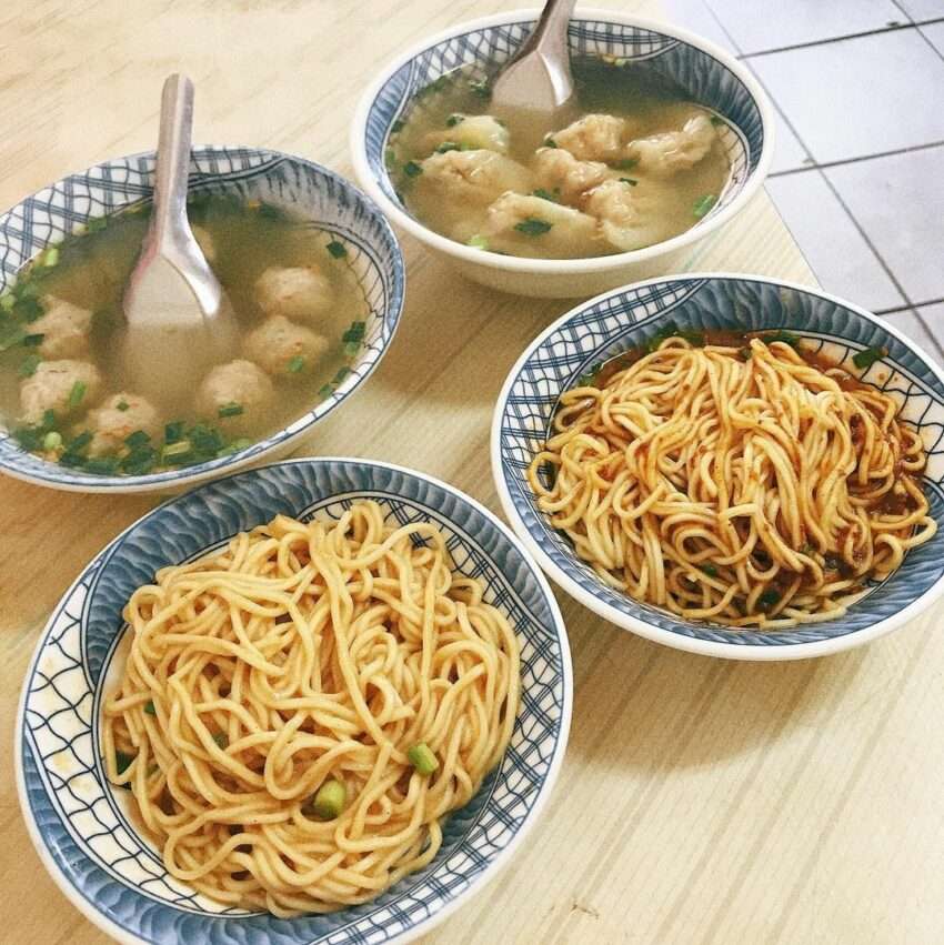 景徳炸醤麺の炸醤麺