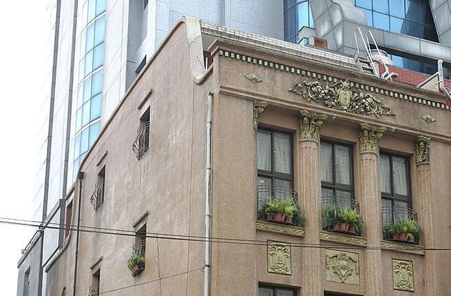 義14門市の外観——基隆市内の歴史的建物
