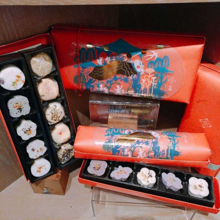 合興壹玖肆柒の鬆糕(松糕)、生菓子の台湾伝統蒸し菓子