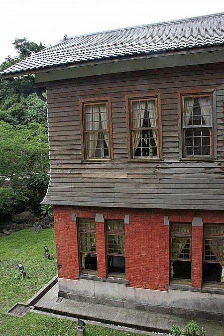 博物館になる以前の北投温泉公共浴場の古写真展示