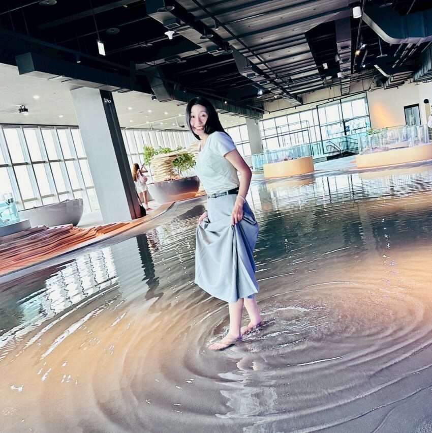 台中海洋館の展示エリア