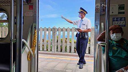台鉄・台北車站から台東方面へ出発する列車