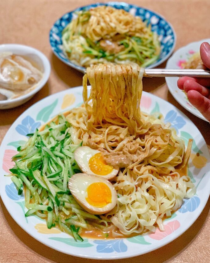 二丫頭麻辣涼麵の麻辣風味の冷やし麺