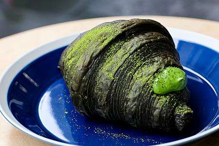 Muhei Bakeryの抹茶クロワッサン（抹茶可頌）