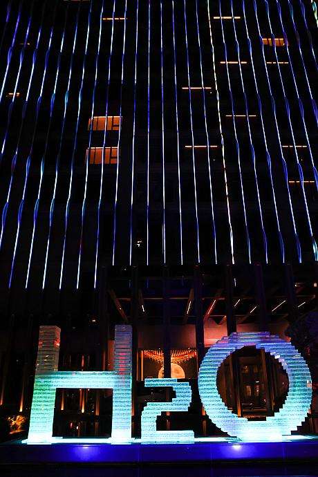 H₂Oホテル（水京棧國際酒店）の外観