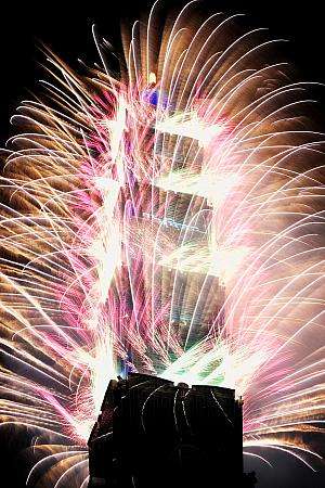 台北101花火をどこから見るか地図で確認