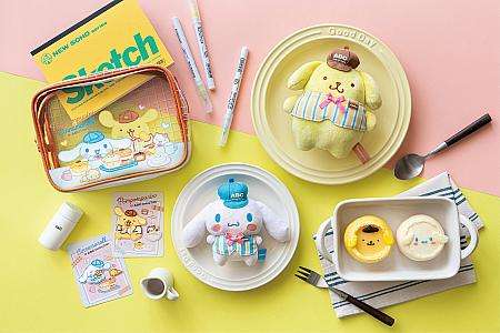 ポムポムプリンとシナモロールのコラボレッスン告知