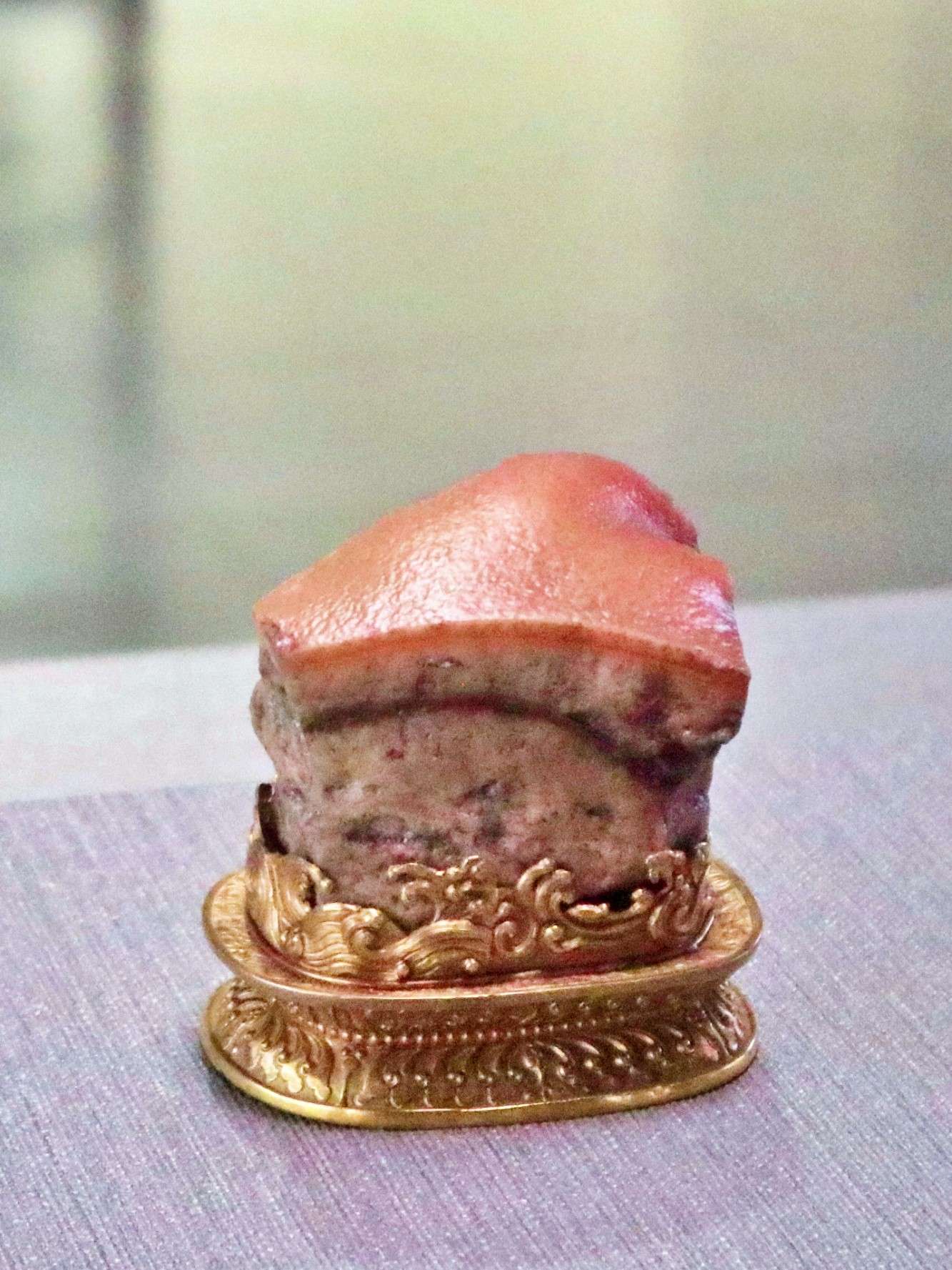 国立故宮博物院の展示室内部