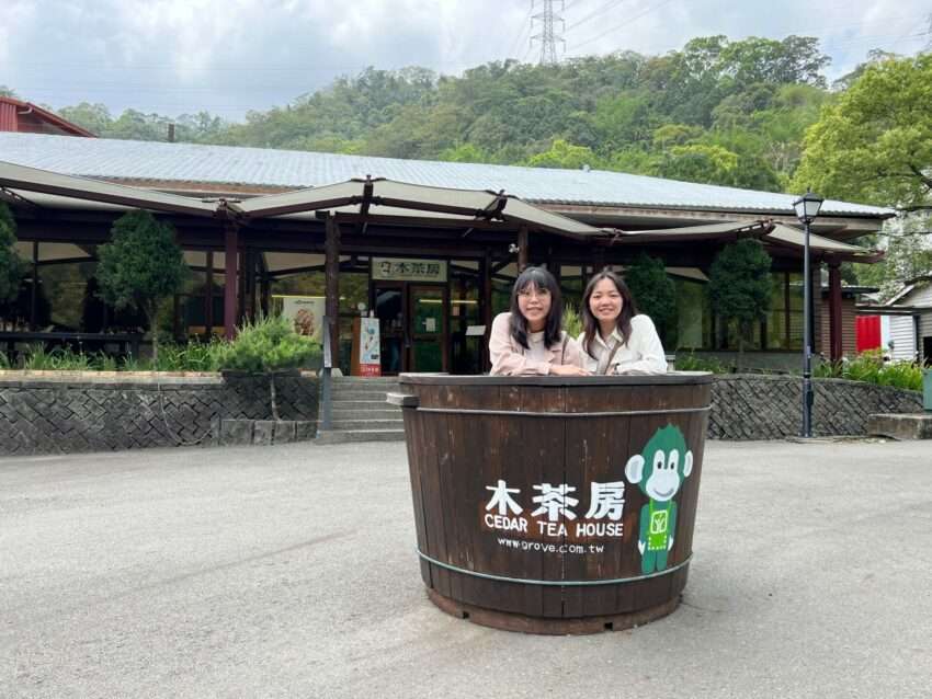 木茶房の店内と料理の盛り付け