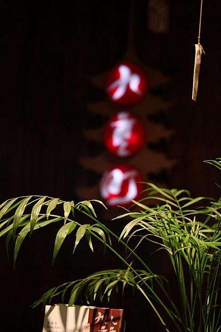 九份の夜の提灯と町並み