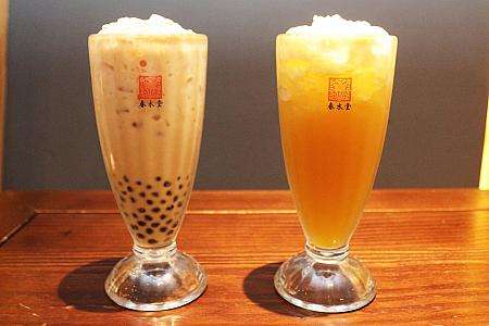 このお店の看板メニュー・冰珍珠奶茶(アイスタピオカミルクティー)