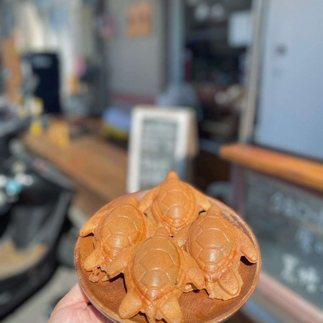 西晒咖啡×海龜燒のカフェと海龜をモチーフにしたスイーツ