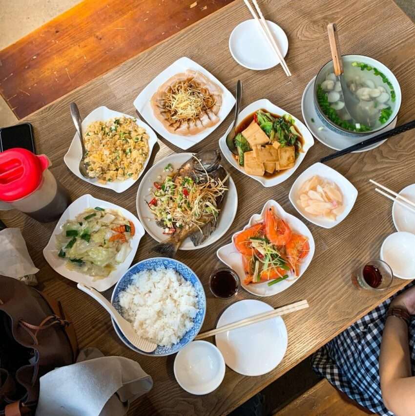 北門家常菜の台湾式炒め料理