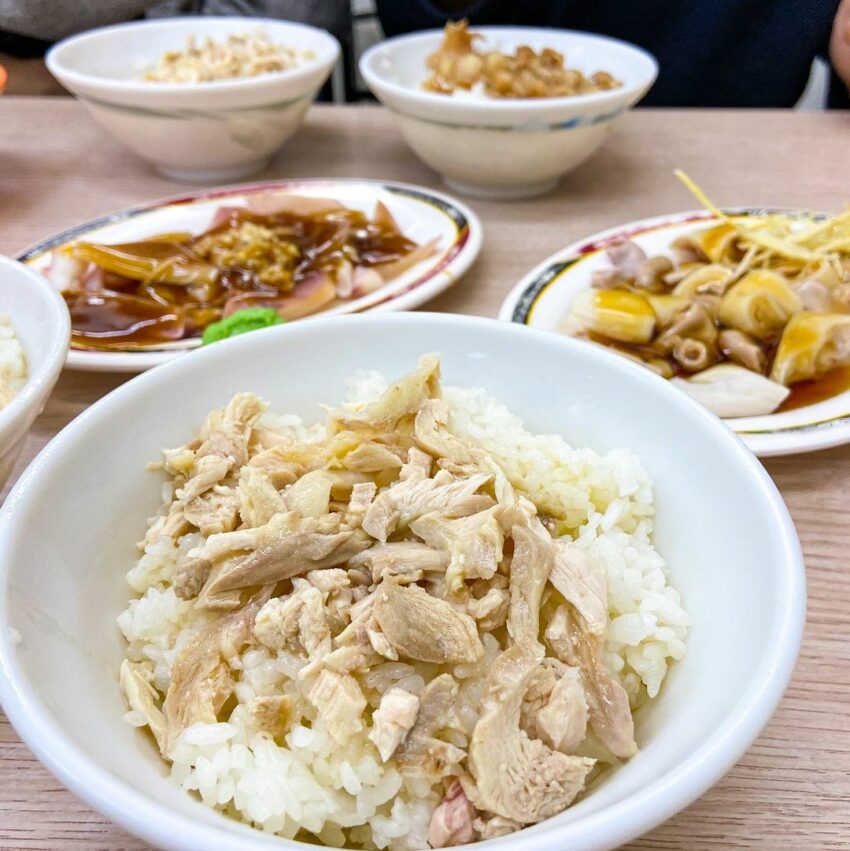 郭家雞肉飯の鶏肉飯