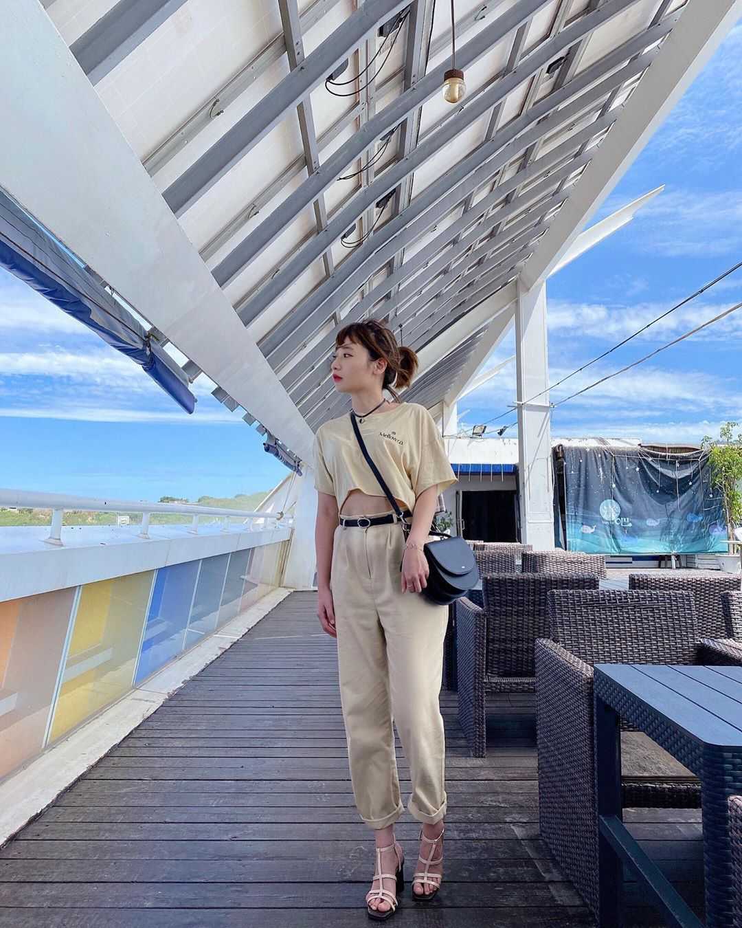 旗津道サンドビーチホテルの海景客室からの眺め