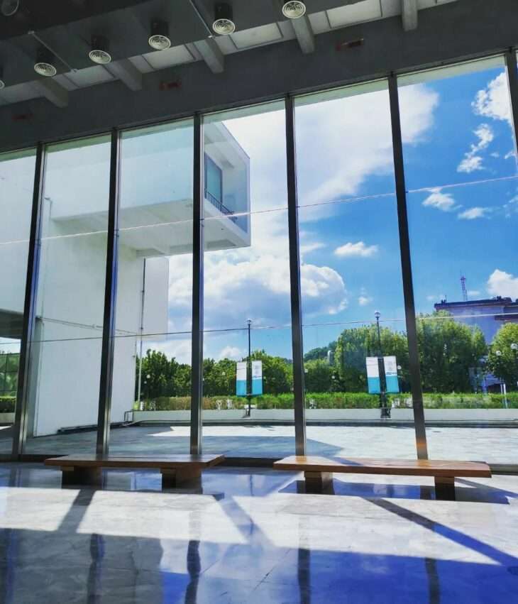 台北市立美術館の展示空間