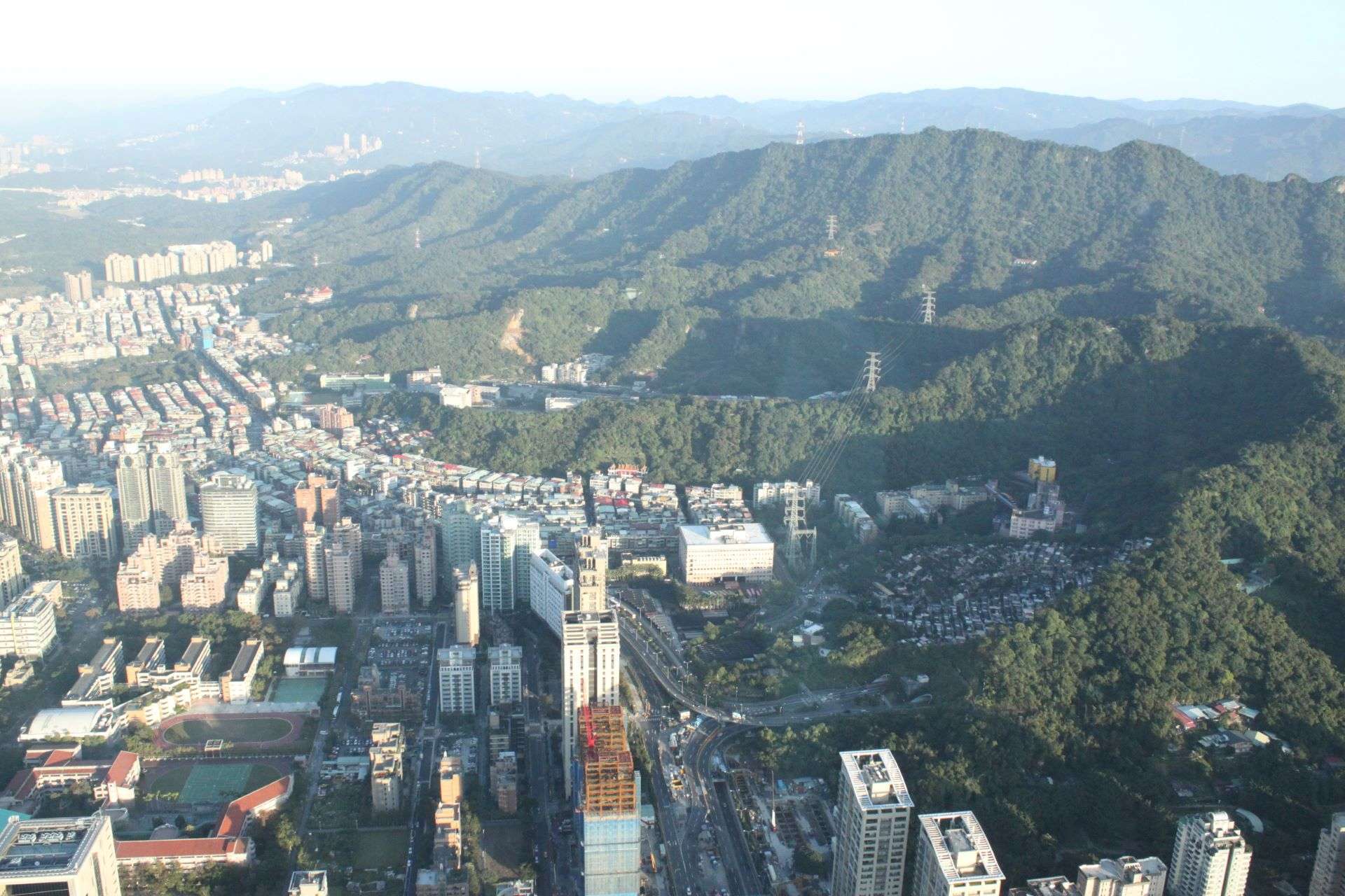 台北101の101階屋内展望台