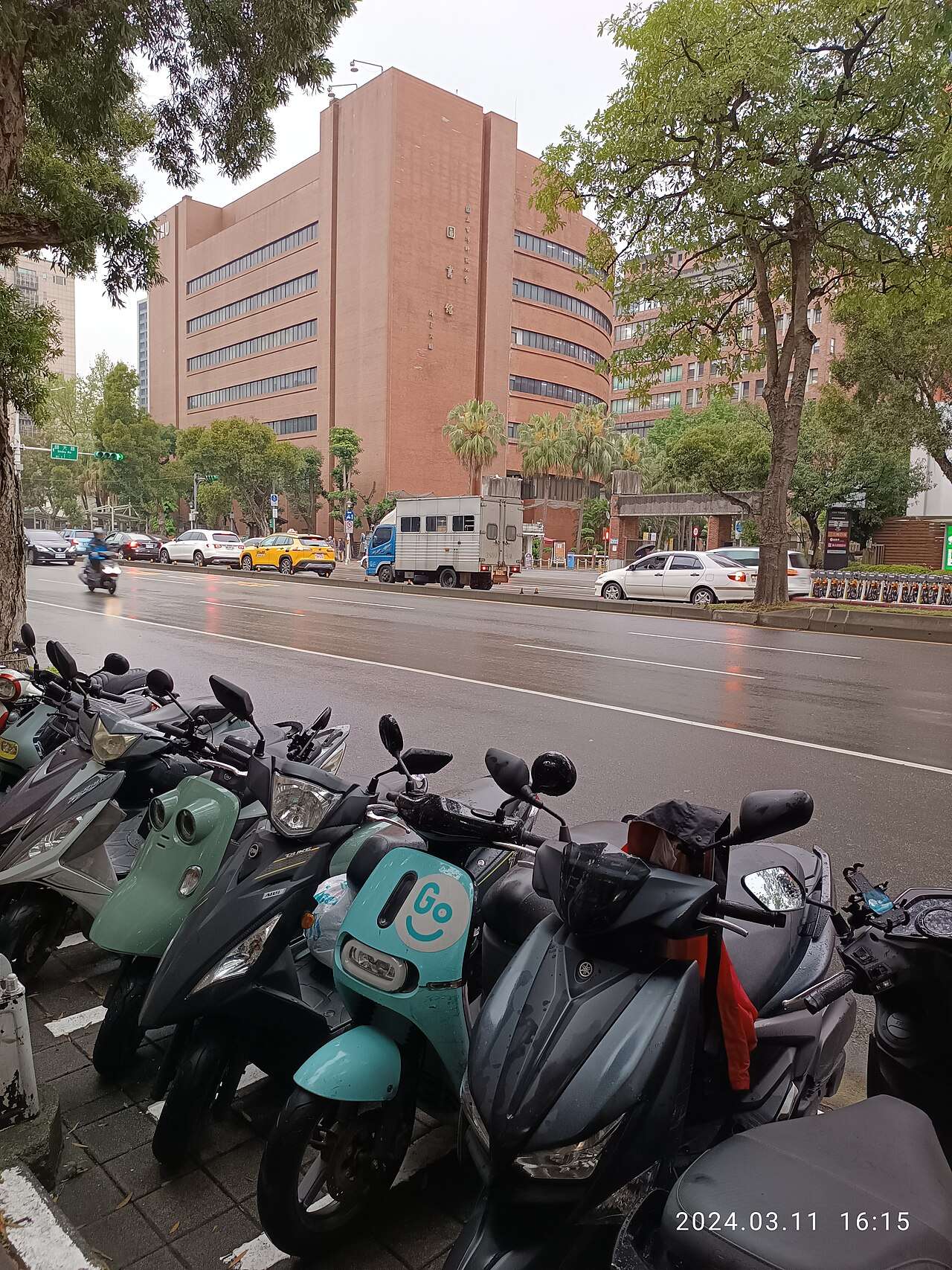 台北大安区の街並み