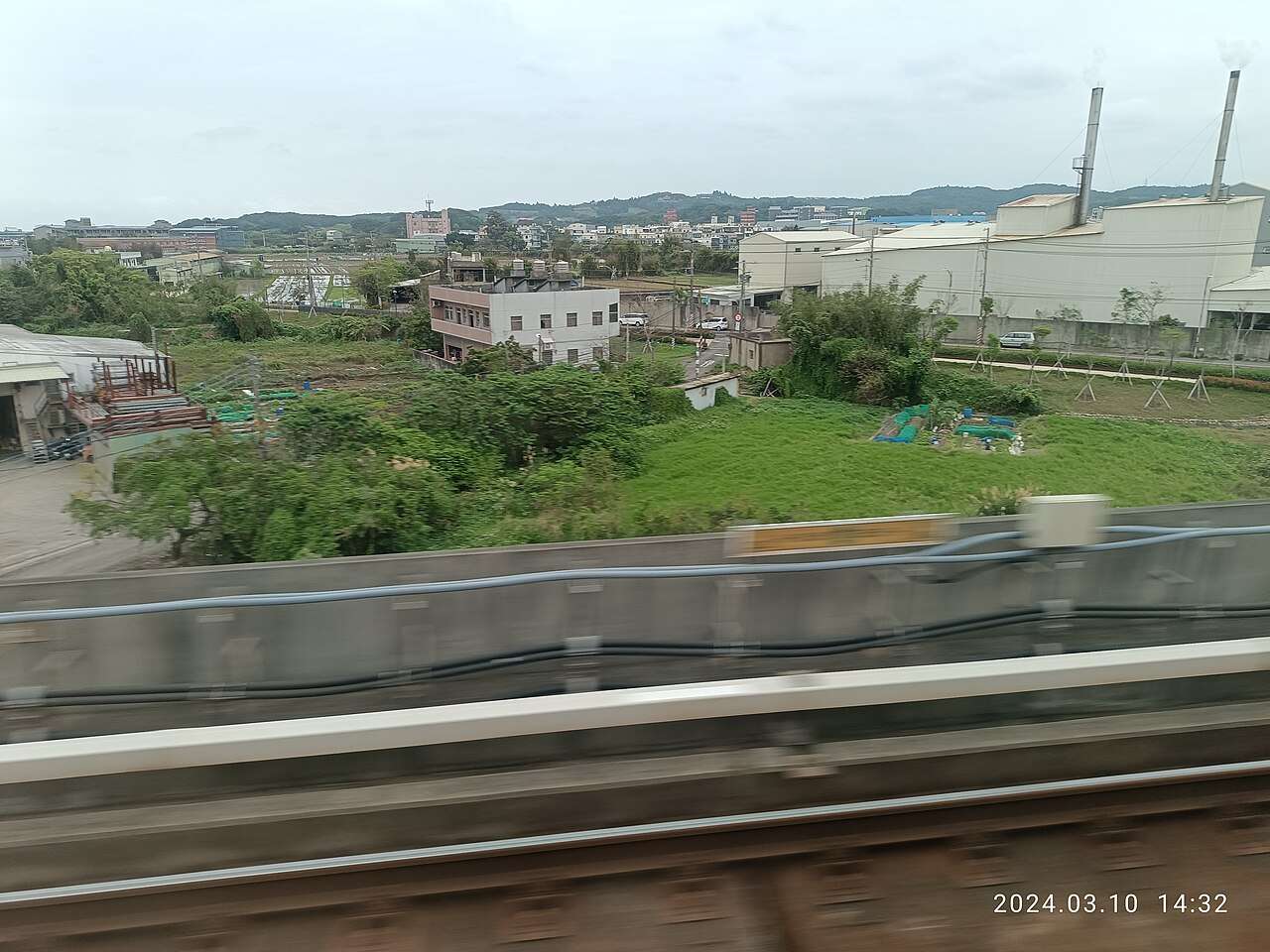 TW 台灣 Taiwan 台北 Taipei 桃園捷運 MRT Taoyuan Airport train view March 2024 R12S
