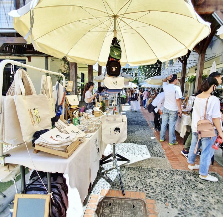 貓毛（NiauMo）の市集ブース商品展示