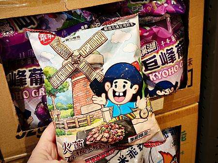 壽豐産の石板バーベキュー風味乖乖のパッケージ