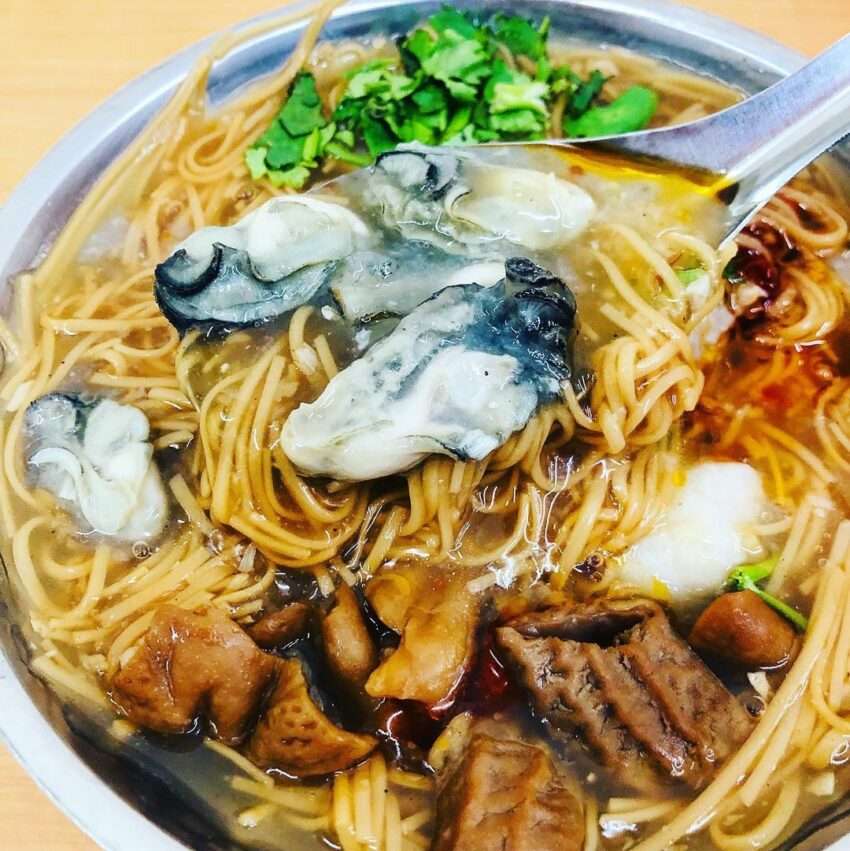 今年貴焿の台湾式とろみスープ。具材が豊富でスープはなめらか