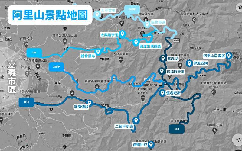 阿里山観光スポット|阿里山とはどんな場所?旅の計画を立てる前