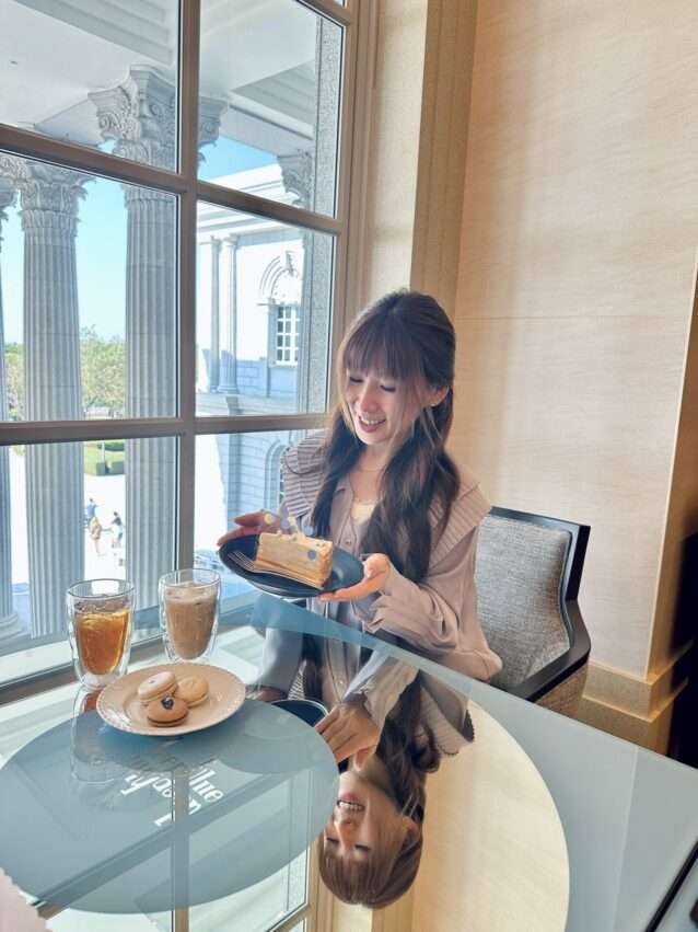 奇美博物館の館内飲食エリアの様子と軽食の選択肢