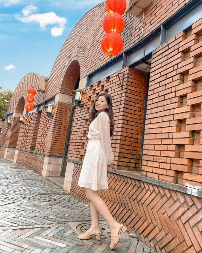 宜蘭伝統芸術センター内の展演スペース。伝統工芸と文化公演が楽しめる