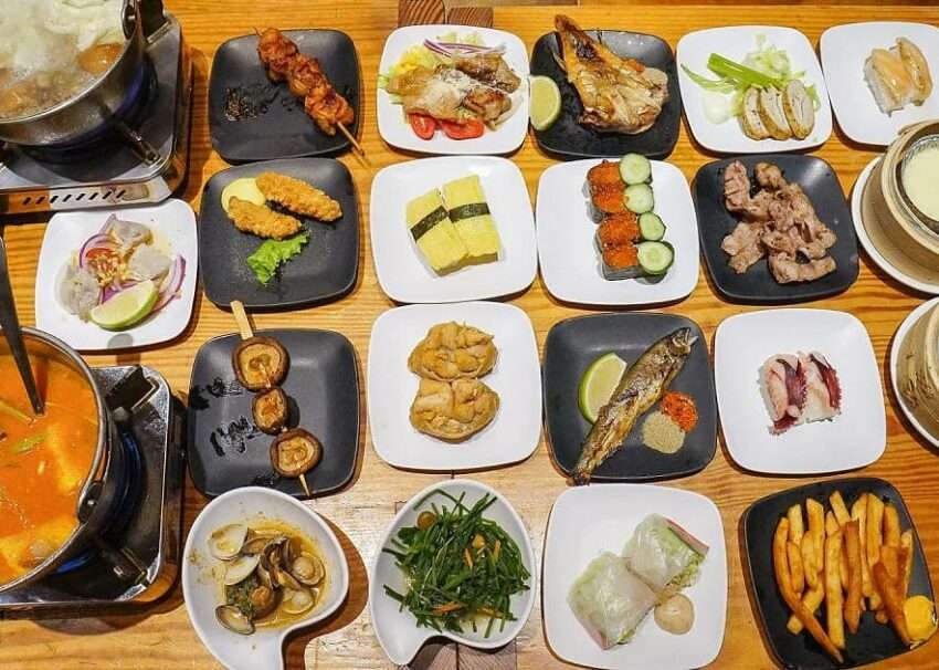 喜憨兒創作料理の盛り付け