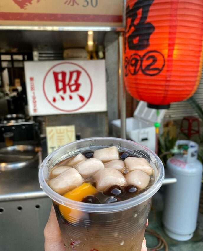 照記芋圓の温かいスイーツバージョン