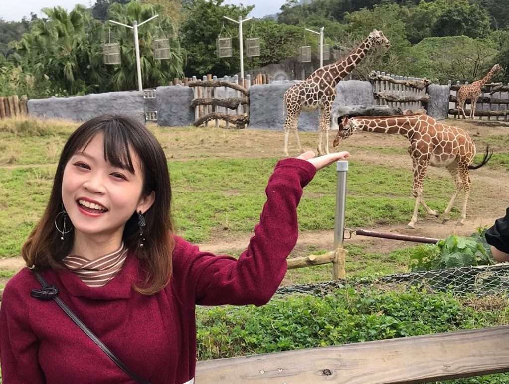 台北市立動物園の園内風景。親子連れに人気の広大な施設
