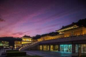 202001 國立故宮博物院 冬 夕景
