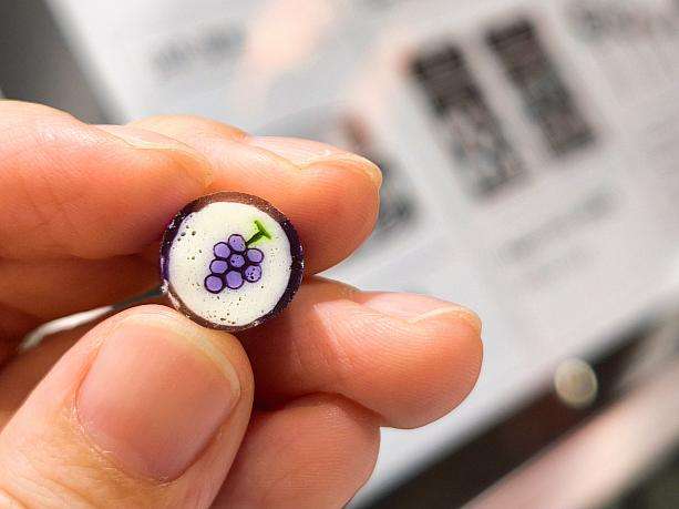 パパブブレ店内でのキャンディー製造ショーの様子