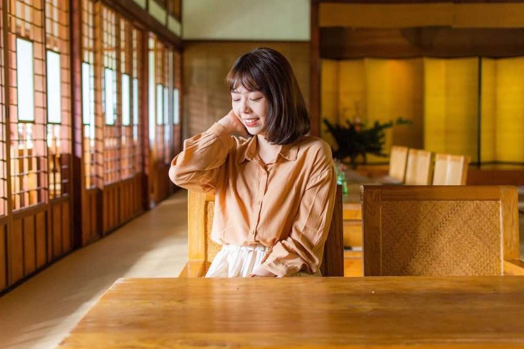 北投文物館の日式木造建築外観と庭園の景色