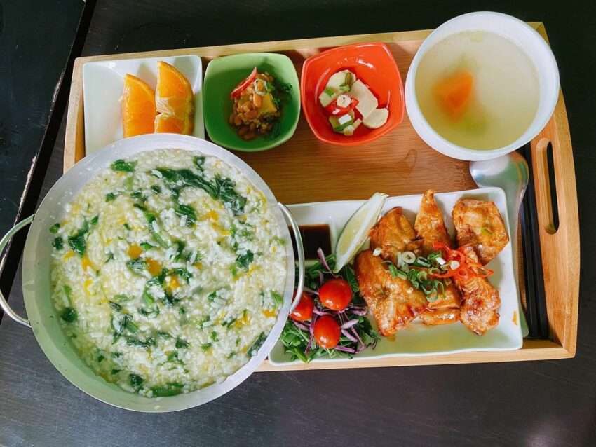 講蜜蜜小餐館の原住民風味山地飯の料理